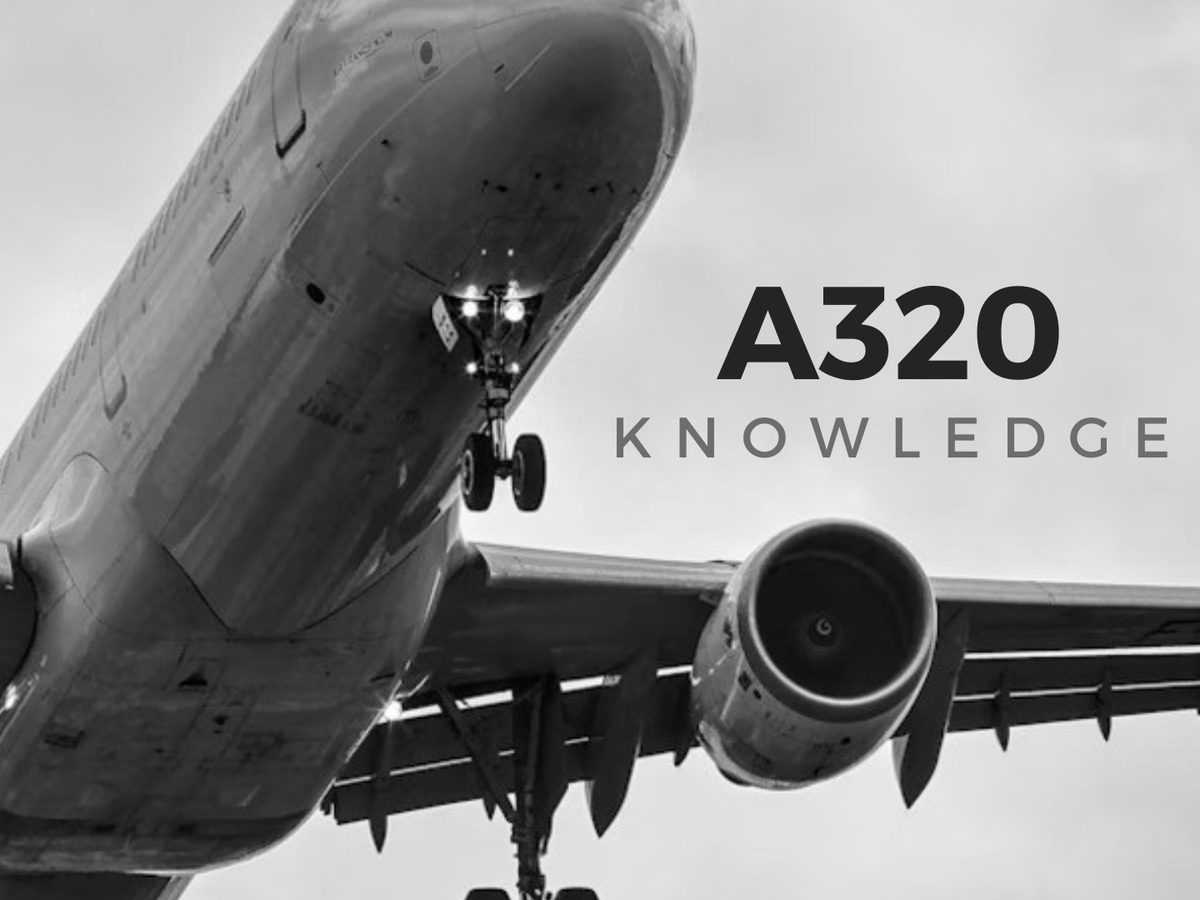 A320 Knowledge: an Airbus A320 on approach